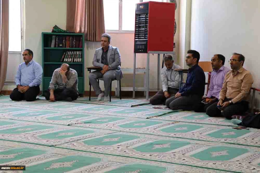 بزرگداشت رهبر شهید در دانشگاه ملی مهارت استان مازندران 7
