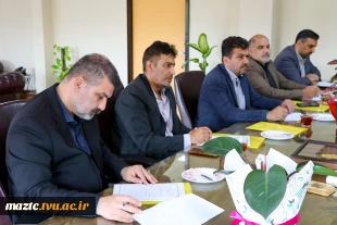 جلسه دبیرخانه ورزشی منطقه 8 دانشگاه ملی مهارت 3