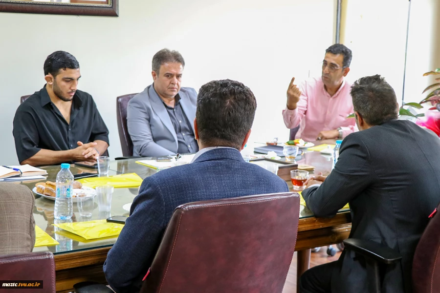 جلسه دبیرخانه ورزشی منطقه 8 دانشگاه ملی مهارت 13