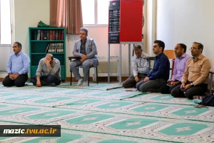 بزرگداشت رهبر شهید در دانشگاه ملی مهارت استان مازندران 7