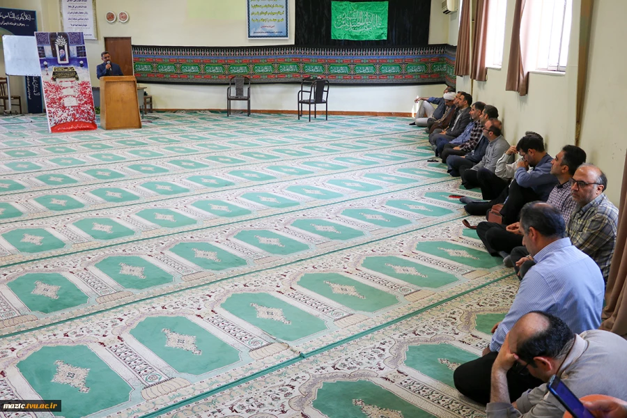 بزرگداشت رهبر شهید در دانشگاه ملی مهارت استان مازندران 9
