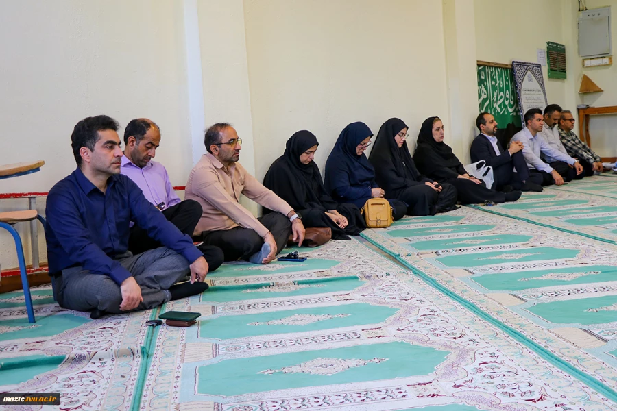 بزرگداشت رهبر شهید در دانشگاه ملی مهارت استان مازندران 15