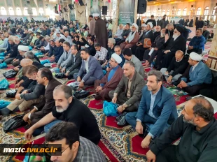 شرکت هیئت‌رئیسه در مراسم رهبر شهید 3