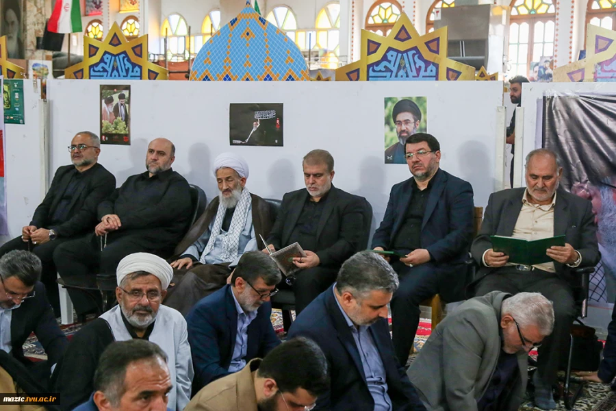 شرکت هیئت‌رئیسه در مراسم رهبر شهید 5