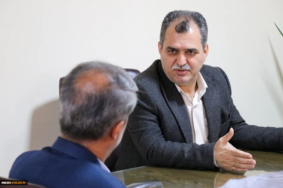 بازدید مدیرکل دفتر امور فنی و نظارت بر طرح‌های عمرانی از دانشگاه ملی مهارت استان مازندران 3