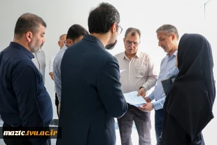 بازدید مدیرکل دفتر امور فنی و نظارت بر طرح‌های عمرانی از دانشگاه ملی مهارت استان مازندران 9