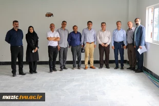 بازدید مدیرکل دفتر امور فنی و نظارت بر طرح‌های عمرانی از دانشگاه ملی مهارت استان مازندران 10