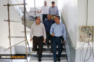 بازدید مدیرکل دفتر امور فنی و نظارت بر طرح‌های عمرانی از دانشگاه ملی مهارت استان مازندران 12