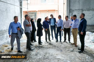 بازدید مدیرکل دفتر امور فنی و نظارت بر طرح‌های عمرانی از دانشگاه ملی مهارت استان مازندران 17