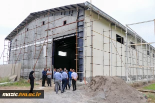 بازدید مدیرکل دفتر امور فنی و نظارت بر طرح‌های عمرانی از دانشگاه ملی مهارت استان مازندران 19