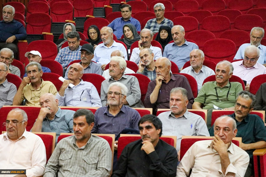 مجمع عمومی سالیانه کانون بازنشستگان دانشگاه ملی مهارت استان مازندران 20