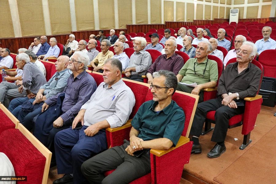 مجمع عمومی سالیانه کانون بازنشستگان دانشگاه ملی مهارت استان مازندران 6