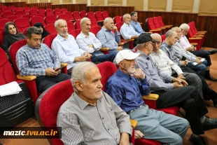 مجمع عمومی سالیانه کانون بازنشستگان دانشگاه ملی مهارت استان مازندران 8