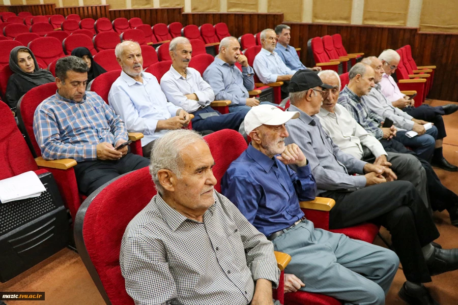 مجمع عمومی سالیانه کانون بازنشستگان دانشگاه ملی مهارت استان مازندران 8