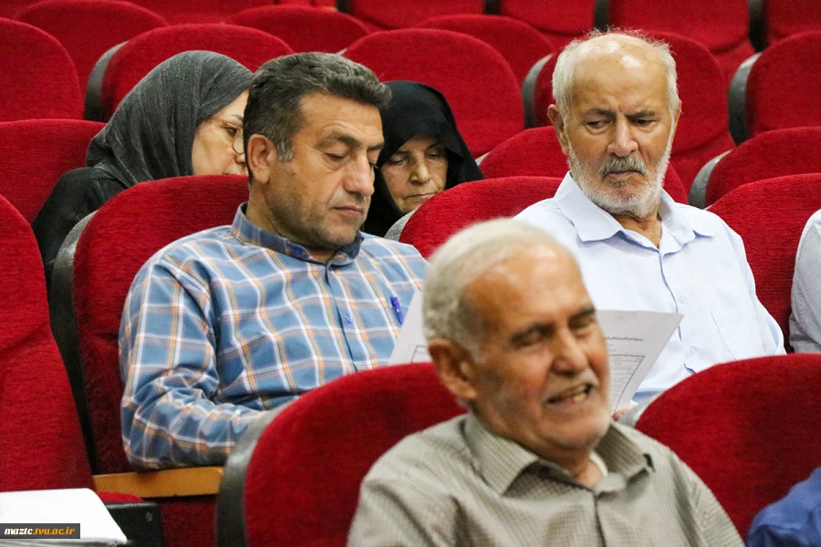 مجمع عمومی سالیانه کانون بازنشستگان دانشگاه ملی مهارت استان مازندران 15