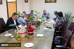 نشست هماهنگی دانشگاه فرهنگیان نور و دانشگاه ملی مهارت استان مازندران 12