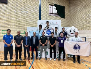 کسب مدال طلا تکواندو در هفدهمین المپیاد ورزشی وزارت عتف 5