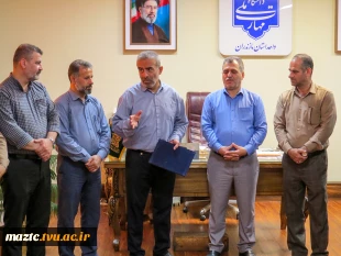 تقدیر از آزاده سرافراز دانشگاه به‌مناسبت سالروز بازگشت آزادگان 4