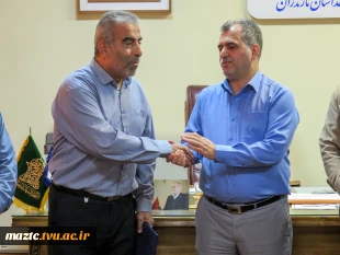 تقدیر از آزاده سرافراز دانشگاه به‌مناسبت سالروز بازگشت آزادگان 7