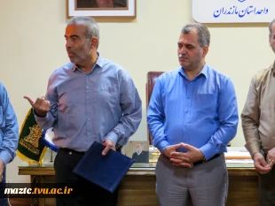 تقدیر از آزاده سرافراز دانشگاه به‌مناسبت سالروز بازگشت آزادگان 8