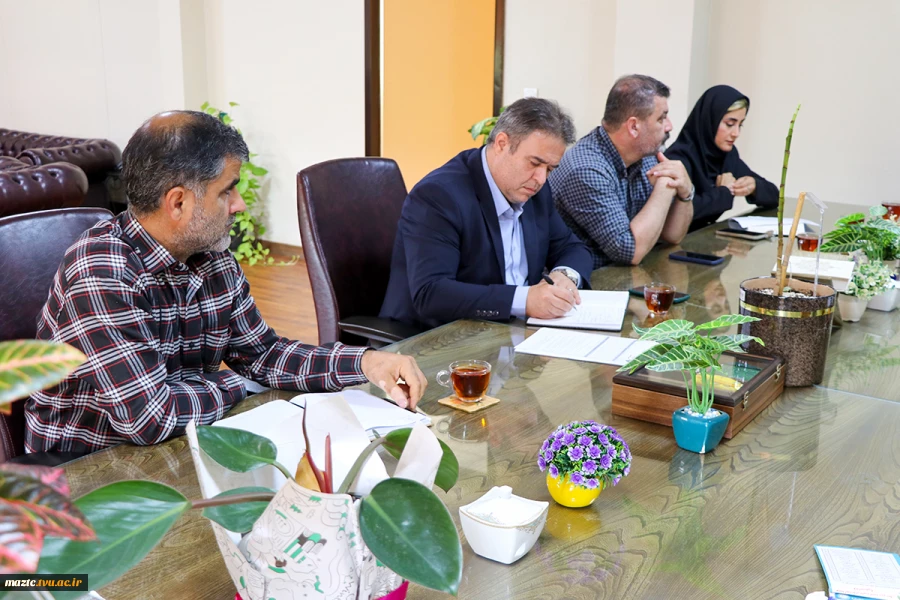 جلسه هیئت‌رئیسه دانشگاه ملی مهارت استان مازندران 4