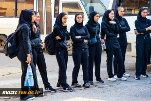 بدرقه تیم والیبال دانشجویان دانشگاه اعزامی به المپیاد ورزشی وزارت عتف 5