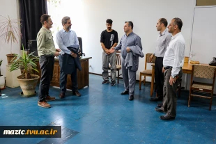 بازدید سرپرست دانشگاه از آمادگی برای شروع سال تحصیلی 7