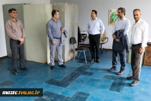 بازدید سرپرست دانشگاه از آمادگی برای شروع سال تحصیلی 11
