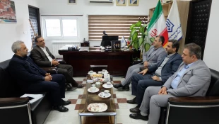 دیدار سرپرست دانشگاه ملی و مهارت مازندران با مدیرکل نوسازی مدارس استان 3