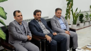 دیدار سرپرست دانشگاه ملی و مهارت مازندران با مدیرکل نوسازی مدارس استان 4