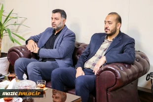 دیدار فرمانده بسیج ادارات و کارمندان با سرپرست دانشگاه ملی و مهارت مازندران 4