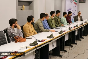 تکریم و معارفه فرمانده بسیج دانشجویی دانشگاه ملی مهارت استان مازندران 6
