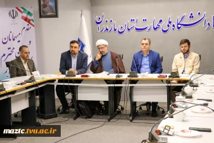 تکریم و معارفه فرمانده بسیج دانشجویی دانشگاه ملی مهارت استان مازندران 8
