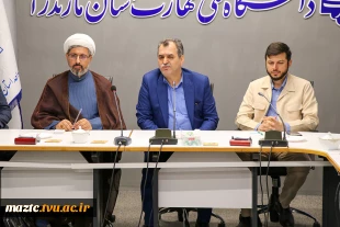 تکریم و معارفه فرمانده بسیج دانشجویی دانشگاه ملی مهارت استان مازندران 11