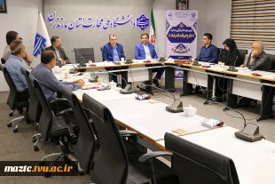 جلسه مدیران گروه‌های آموزشی دانشگاه ملی مهارت استان مازندران 9