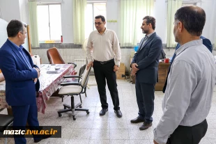 بازدید سرپرست دانشگاه ملی مهارت مازندران از شروع کارگاه‌ها و کلاس‌های حضوری 6