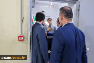 بازدید سرپرست دانشگاه ملی مهارت مازندران از شروع کارگاه‌ها و کلاس‌های حضوری 11
