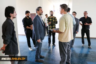 بازدید سرپرست دانشگاه ملی مهارت مازندران از شروع کارگاه‌ها و کلاس‌های حضوری 19