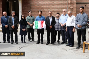 برگزاری مراسم پرچم در دانشگاه ملی مهارت استان مازندران 9