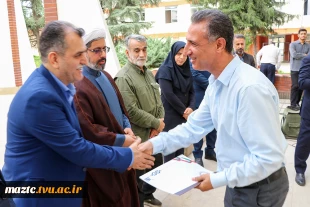 مراسم گرامیداشت هفته دفاع مقدس در یادمان شهید خوش‌نام دانشکده ساری 18