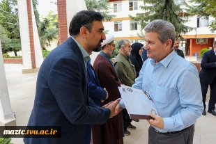 مراسم گرامیداشت هفته دفاع مقدس در یادمان شهید خوش‌نام دانشکده ساری 19
