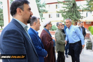 مراسم گرامیداشت هفته دفاع مقدس در یادمان شهید خوش‌نام دانشکده ساری 20