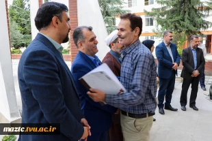 مراسم گرامیداشت هفته دفاع مقدس در یادمان شهید خوش‌نام دانشکده ساری 21