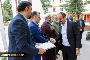 مراسم گرامیداشت هفته دفاع مقدس در یادمان شهید خوش‌نام دانشکده ساری 22