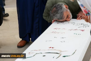 مراسم گرامیداشت هفته دفاع مقدس در یادمان شهید خوش‌نام دانشکده ساری 26