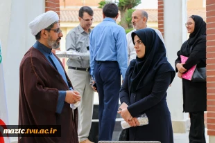 مراسم گرامیداشت هفته دفاع مقدس در یادمان شهید خوش‌نام دانشکده ساری 29