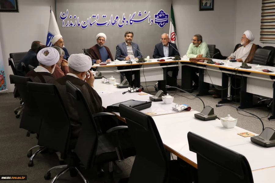 جلسه گروه آموزشی معارف دانشگاه ملی مهارت استان مازندران 8