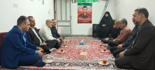 دیدار با خانواده شهید ابوالفضل مقدسی دانش آموخته دانشگاه ملی مهارت مازندران 3