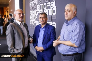 بازدید اعضای هیات‌علمی و اساتید از نمایشگاه معماری و دکوراسیون داخلی تهران 8