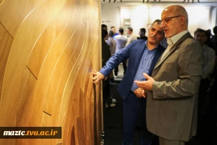 بازدید اعضای هیات‌علمی و اساتید از نمایشگاه معماری و دکوراسیون داخلی تهران 12
